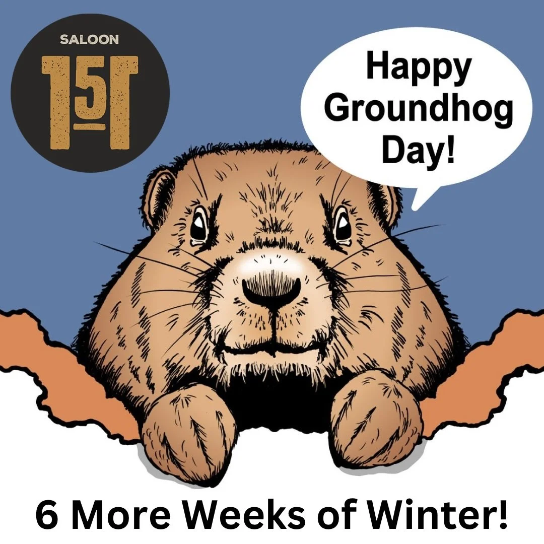 🥶 Thanks Phil, 6 more weeks of Winter 🍔 Burger Monday &ndash; Every burger on our menu is discounted, or Build Your Own Burger starting at just $9! Stack it up just the way you like it.

&spades;️&hearts;️&clubs;️&diams;️ All In Mondays &ndash; Fre