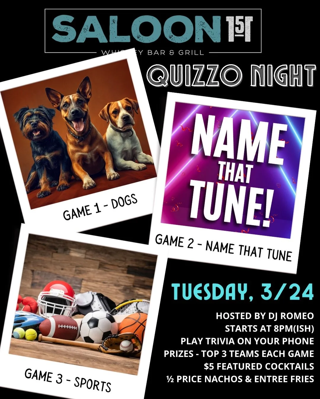 🐶❤️ DINE, DRINK &amp; GIVE BACK ❤️🐶

TODAY we&rsquo;re teaming up with @tlcrescuepa for a full day of good food for a great cause at Saloon 151 🐾

🍔 20% of ALL food sales (yes, even takeout) will be donated&mdash;just mention TLC Rescue when you 