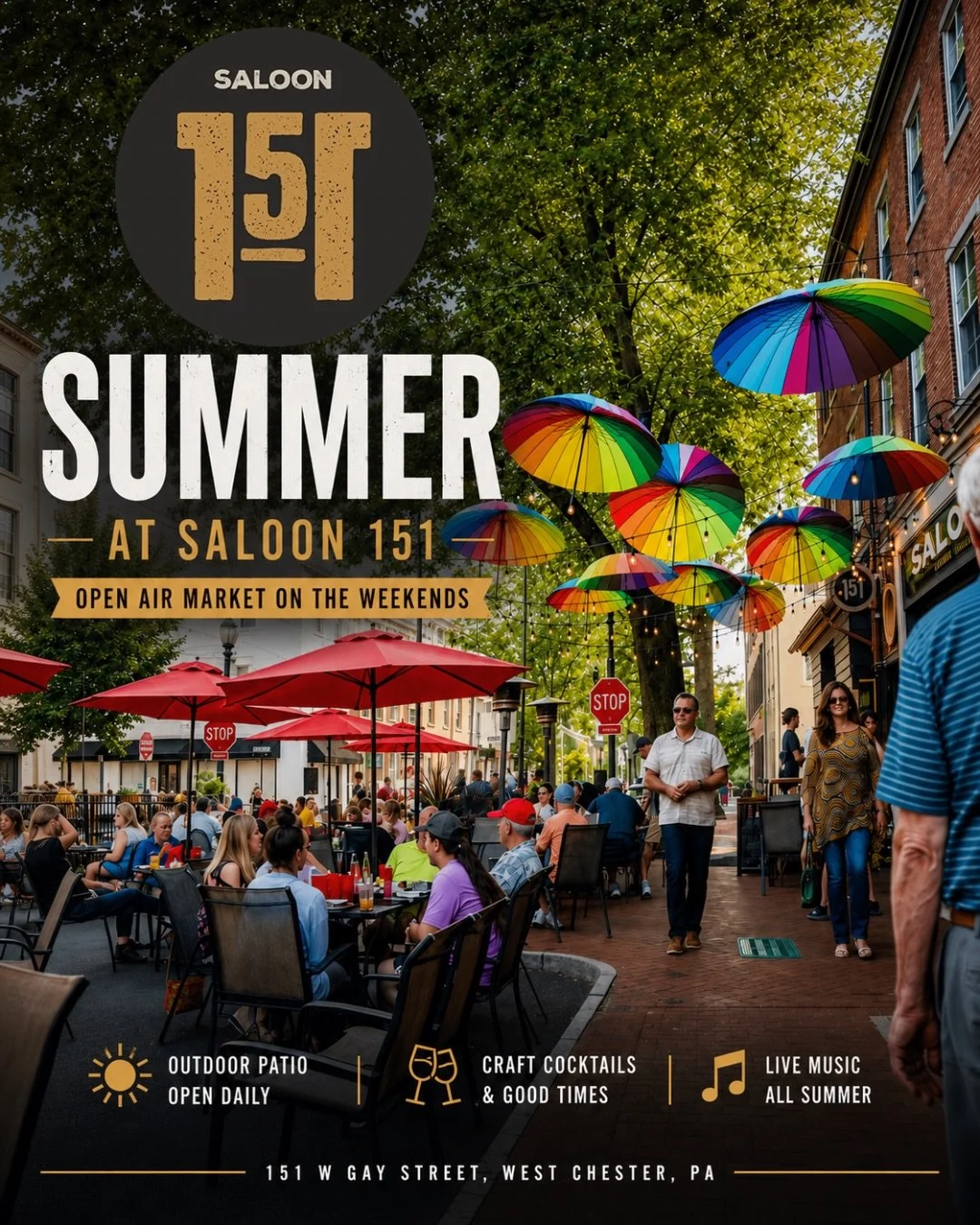 You&rsquo;re home for the summer&hellip; and we&rsquo;re ready for it. ☀️🍻
Late nights, strong drinks, live music, trivia, pong, DJs, Music Bingo, and all the fun you forgot you missed.

Whether you just got back from school or never left West Chest