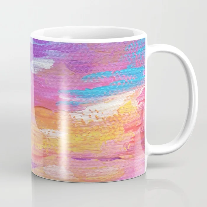 Hawaiian Neon Sunset Mug
