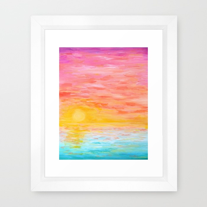 Sunset Love Print | Hello Monday Design