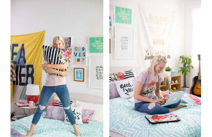 Hello Monday Let Go Print featured on Society6.com