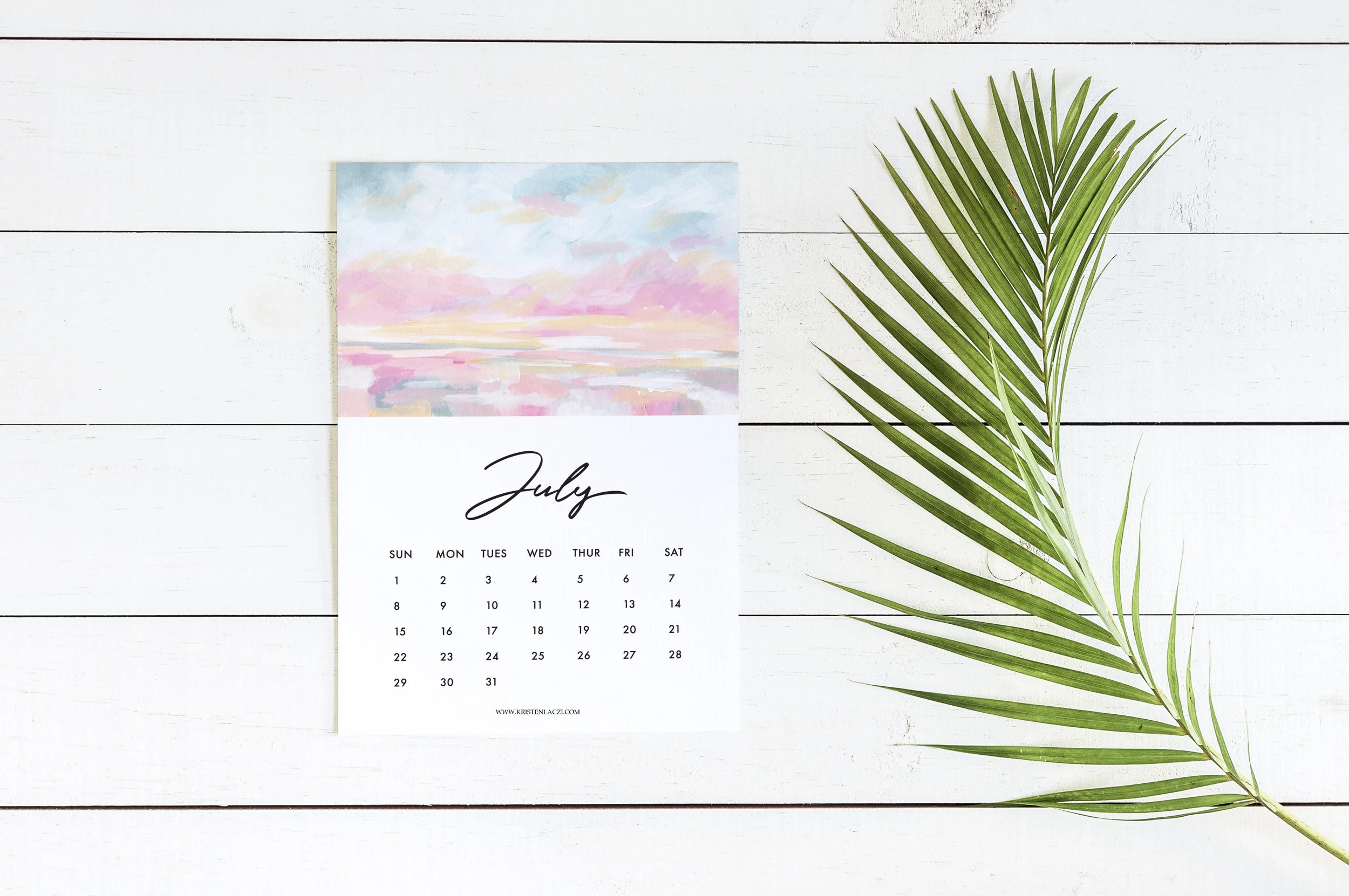 2018 Printable Calendar