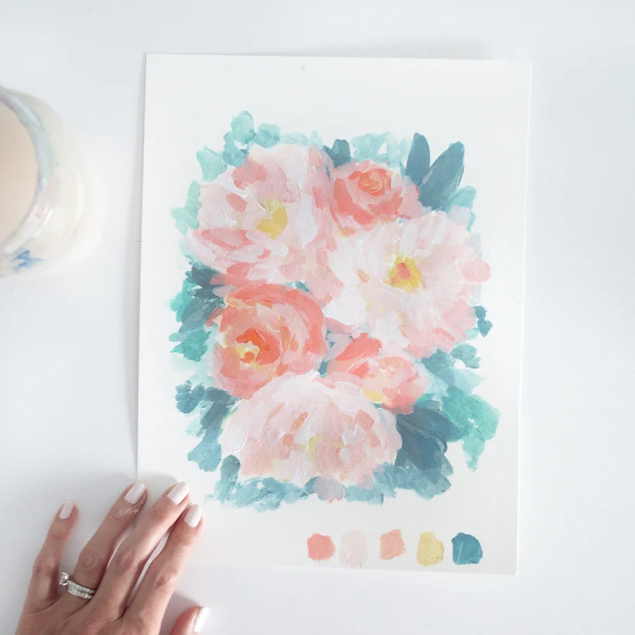 13/30 - Peony Bouquet