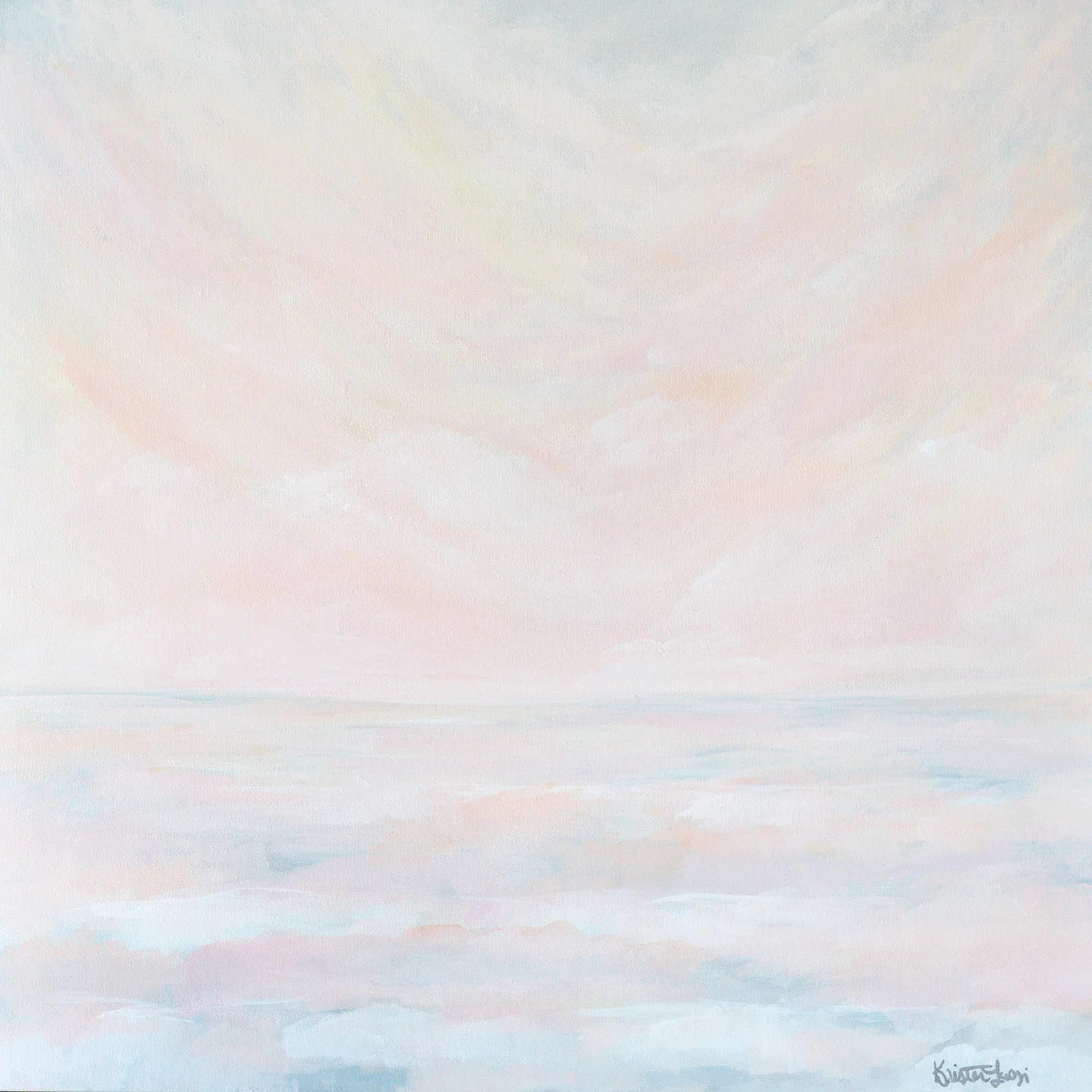 Joyful - 24"x24" (Square) on Canvas