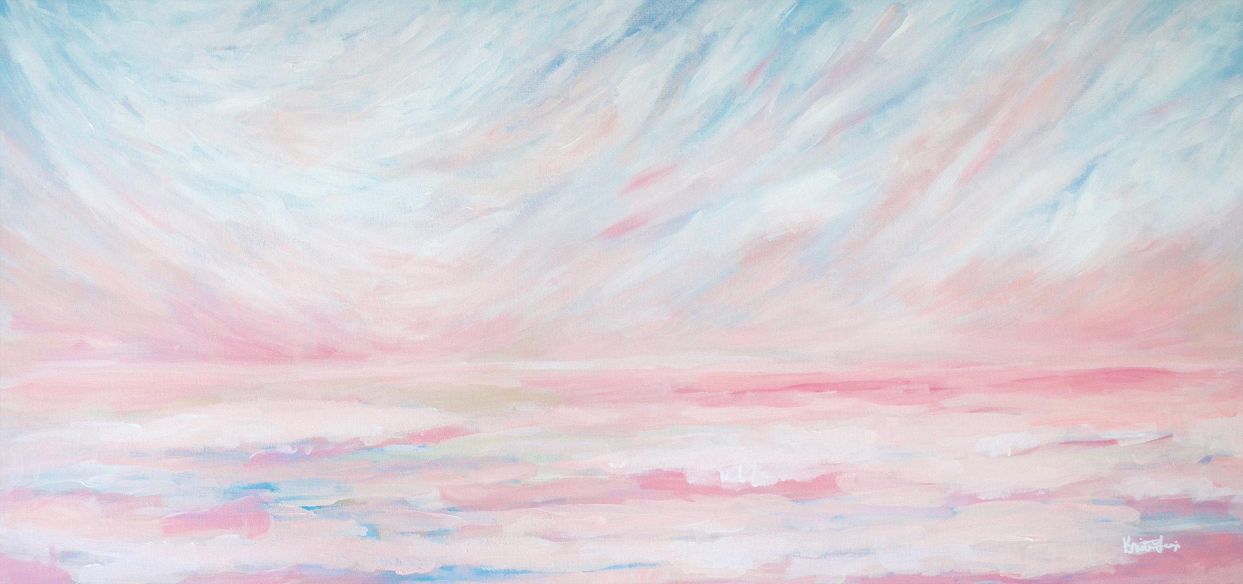 Grateful - 24"x48" (Landscape) on Canvas