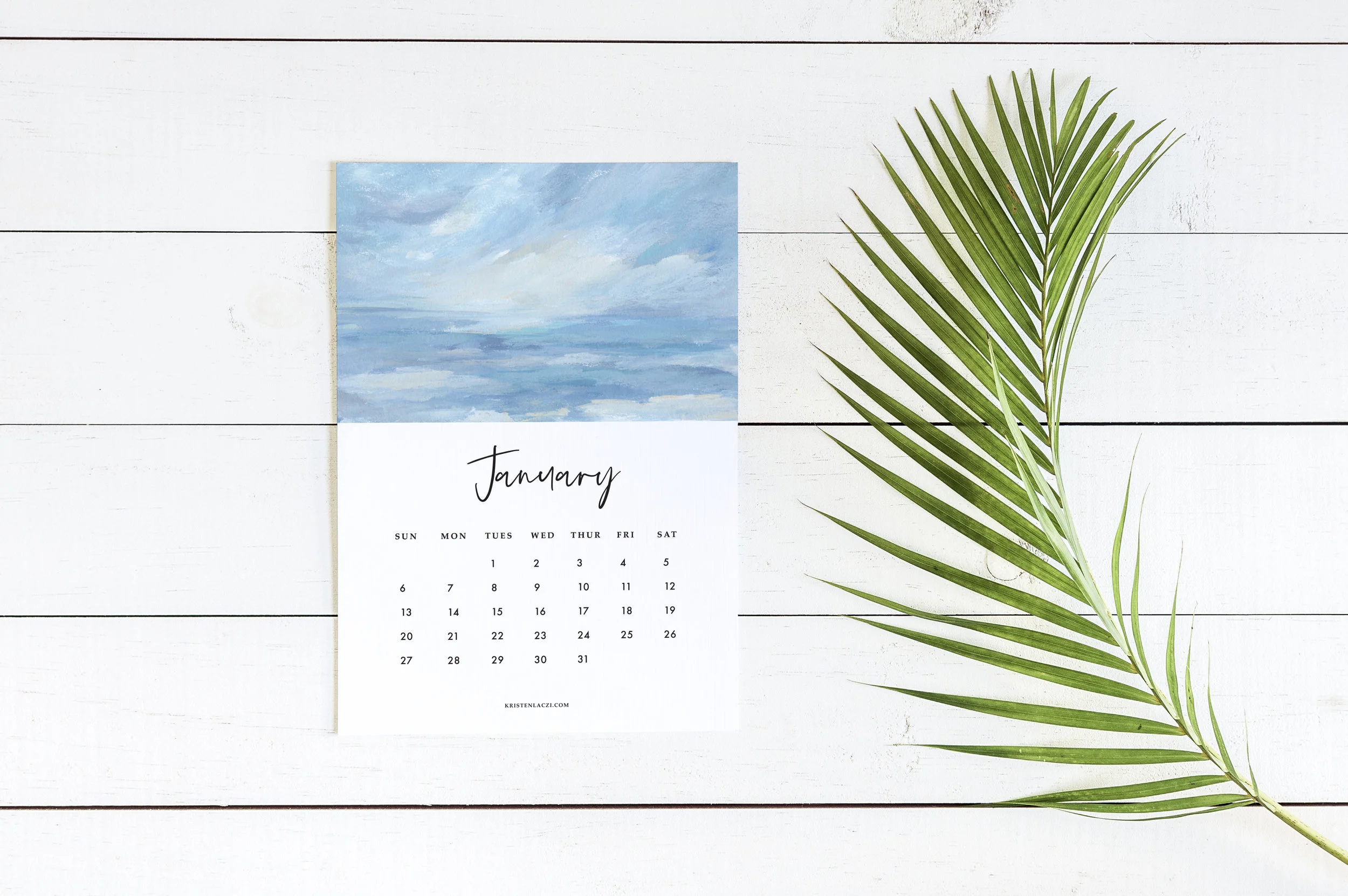 2019 Seascape Calendar