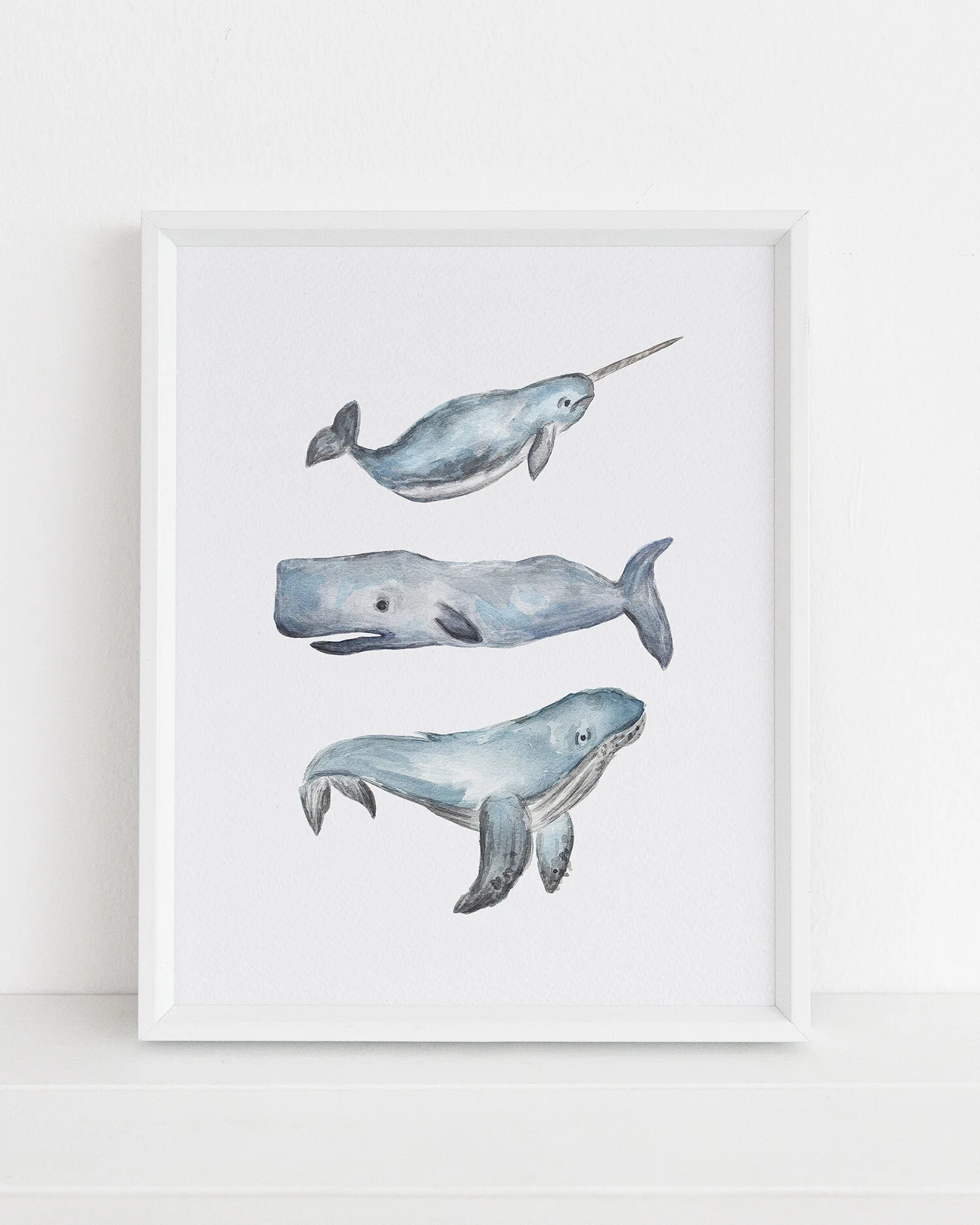 Whale Art Print