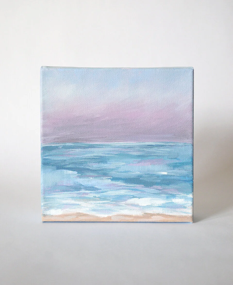 Silence, 6x6 Canvas