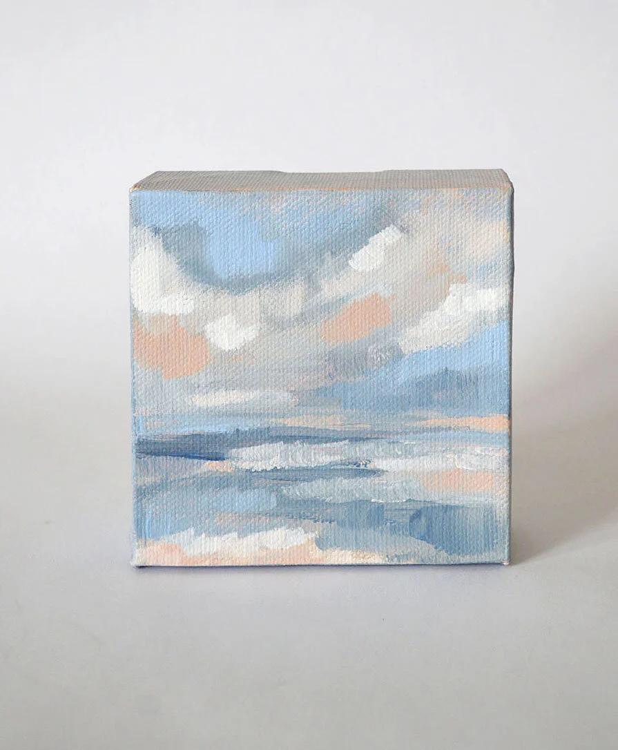 Breaking Free | 4"x4" on Canvas