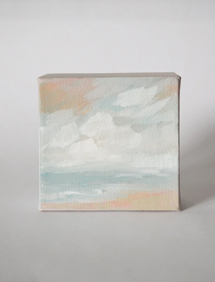 Calm | 4"x4" on Canvas