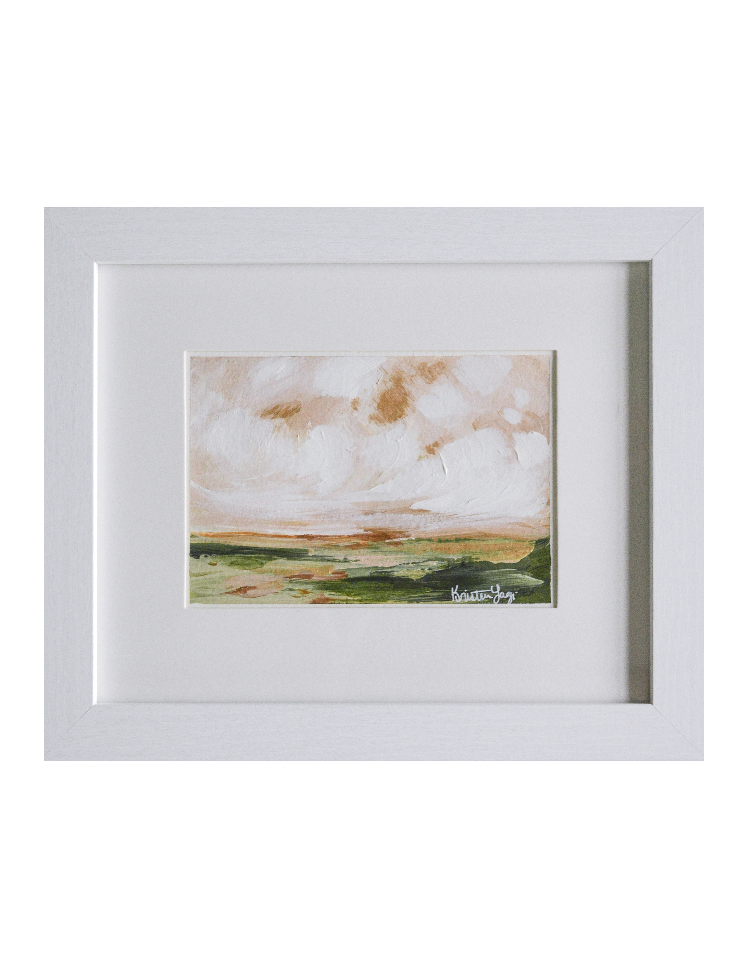 Heavenly Sunset #8 | 9.5" x 11.5" Framed