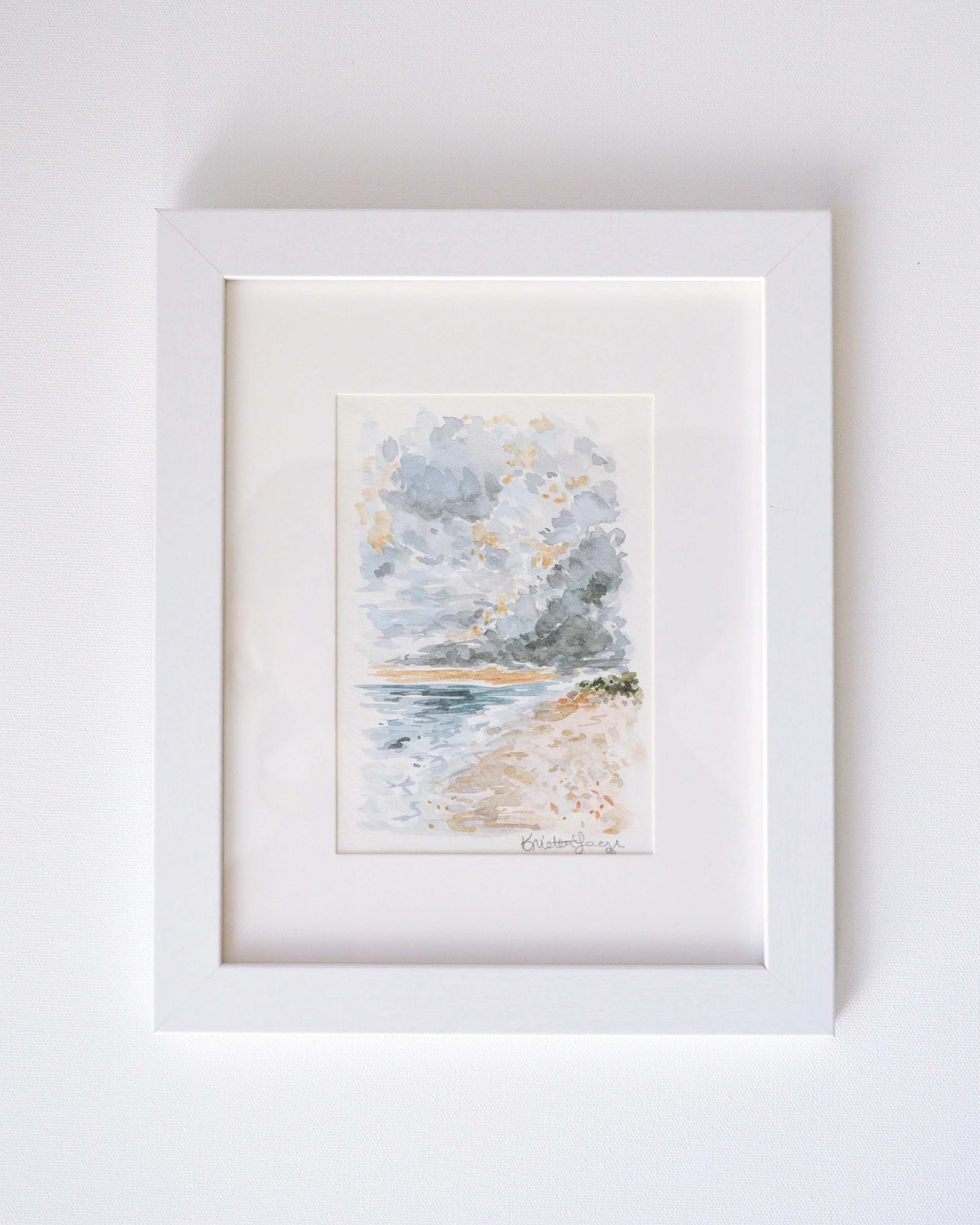 Overwhelm | 5x7 Paper Framed