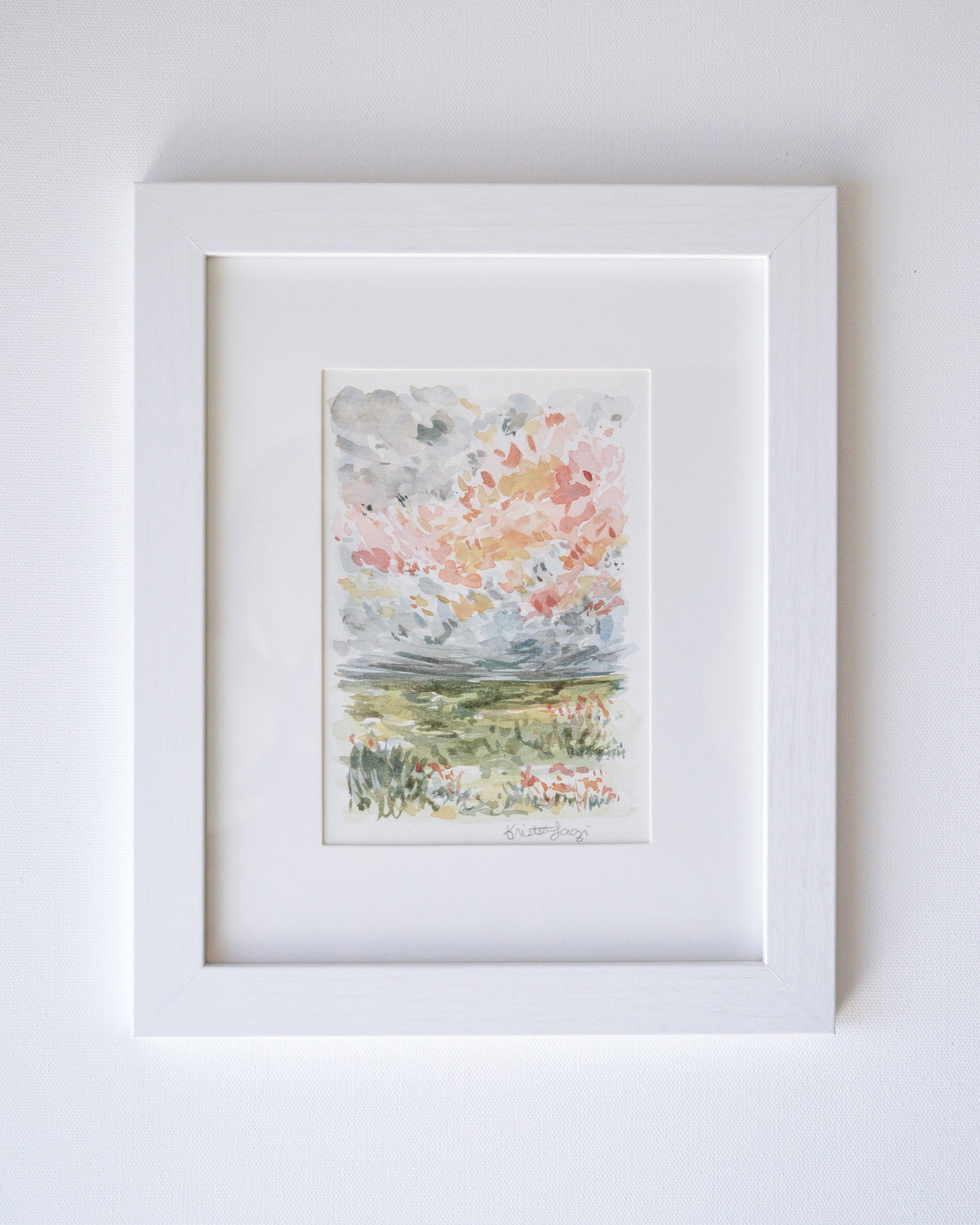 New Beginnings | 5x7 Paper Framed