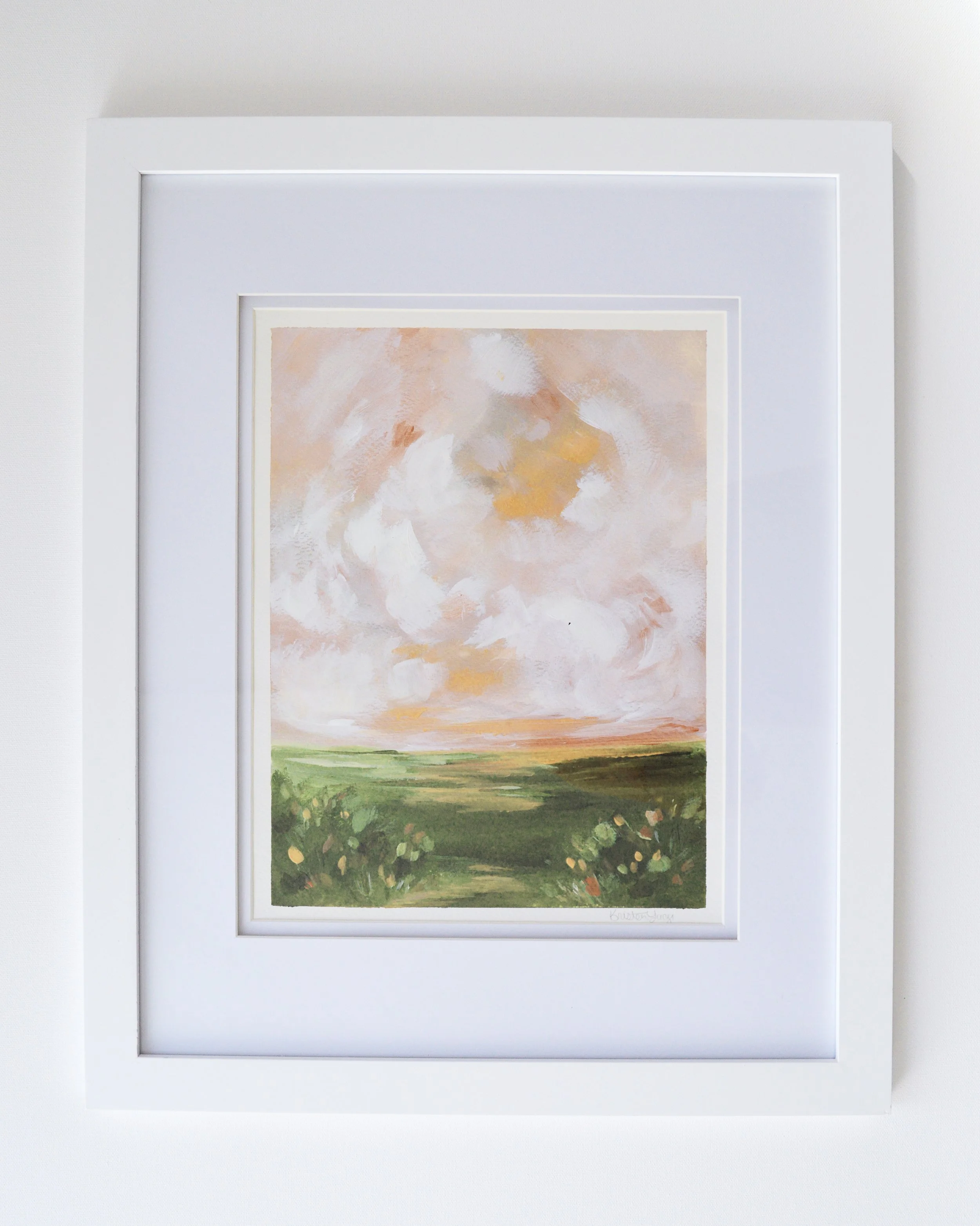 Morning Light | 11x14 Paper Framed