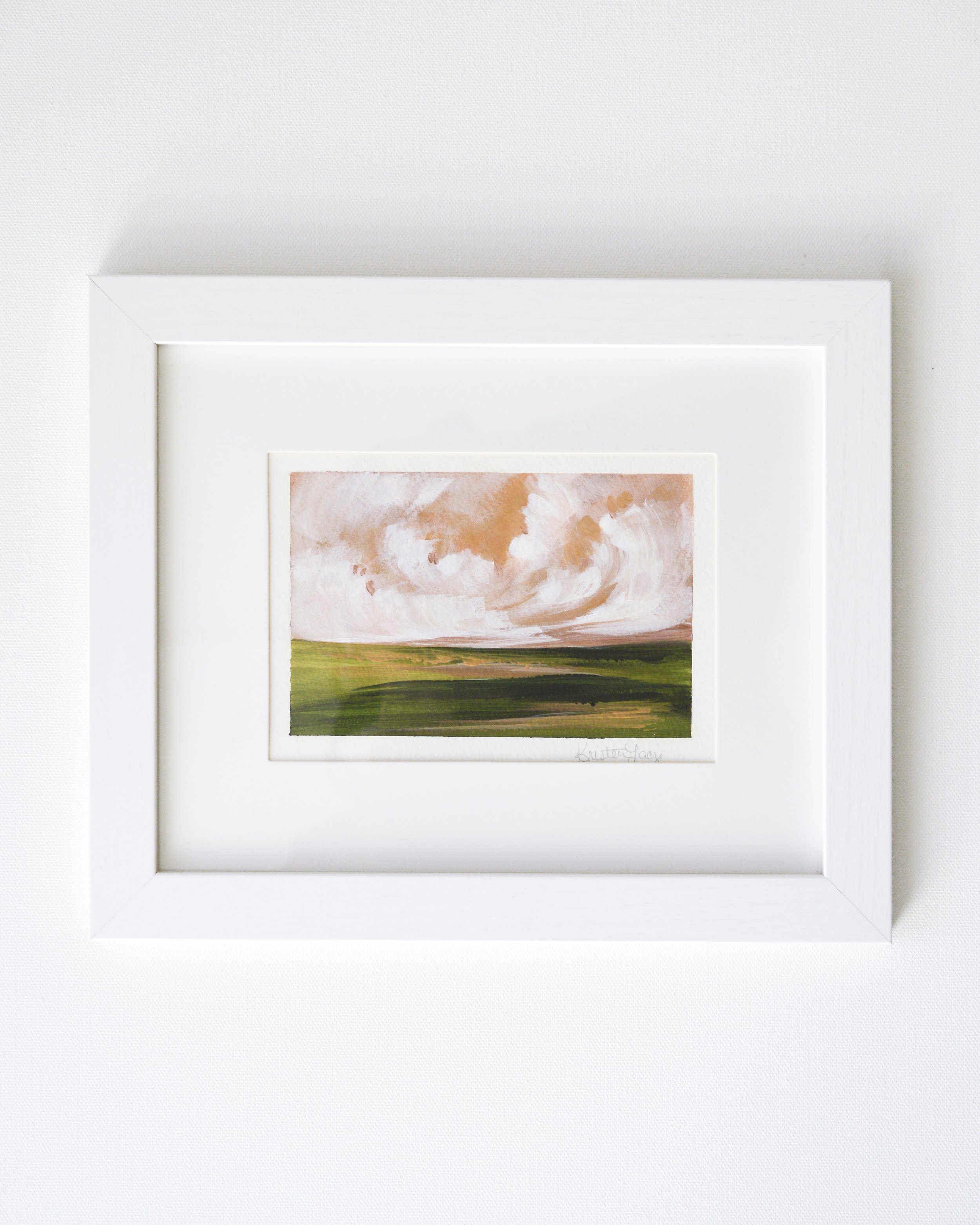 Heavenly Sunset | 5x7 Paper Framed