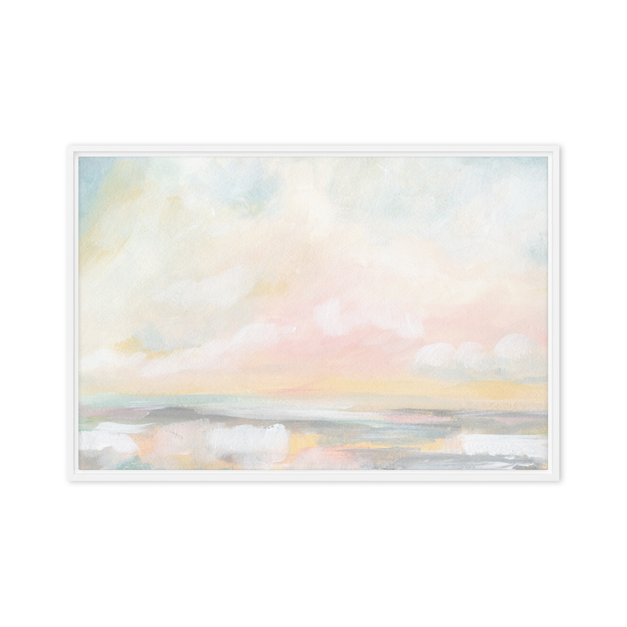 Rebirth Framed Canvas Print