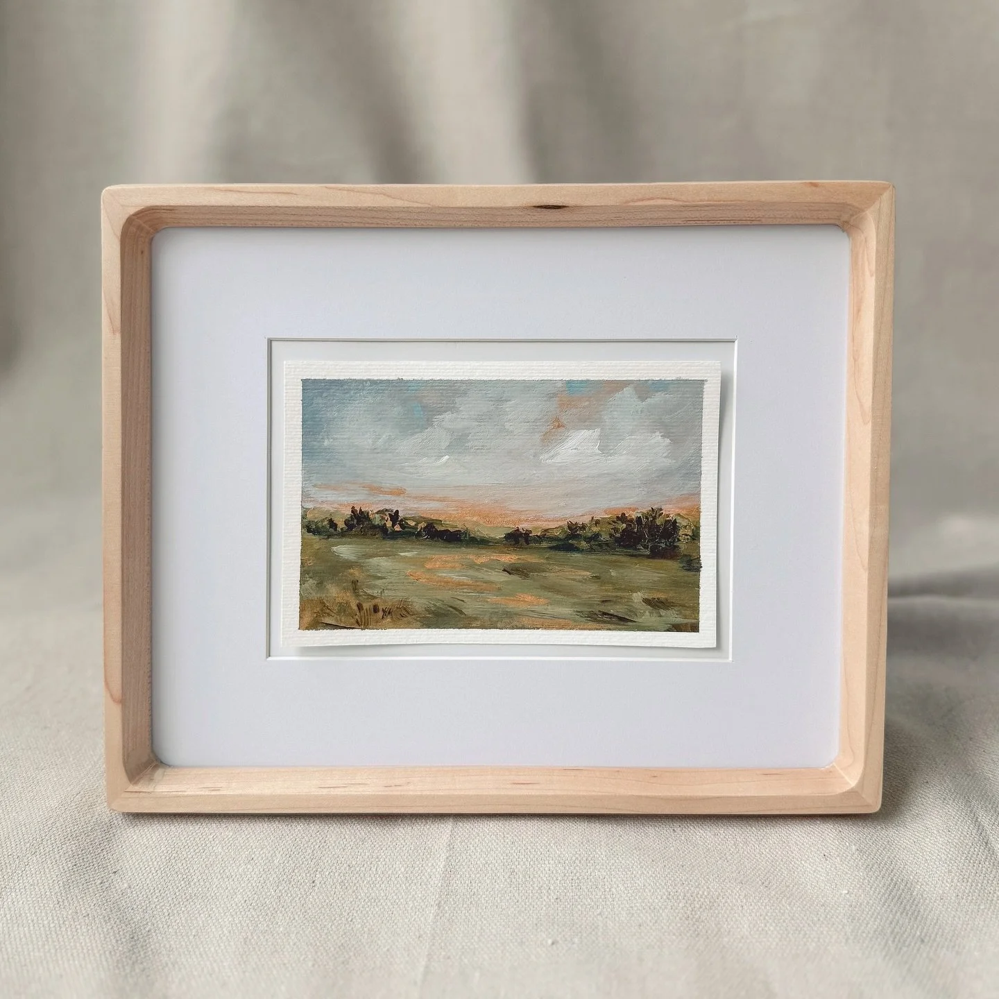 ✨ Where Light Returns ✨

A sense of hope, softness, and beauty in slowing down.

Artwork Details:
4&rdquo;&times;6&rdquo; Acrylic on Paper
Framed in a 8&times;10 Natural Maple Frame
Ready for tabletop or hanging

Available on my website, Link in bio!