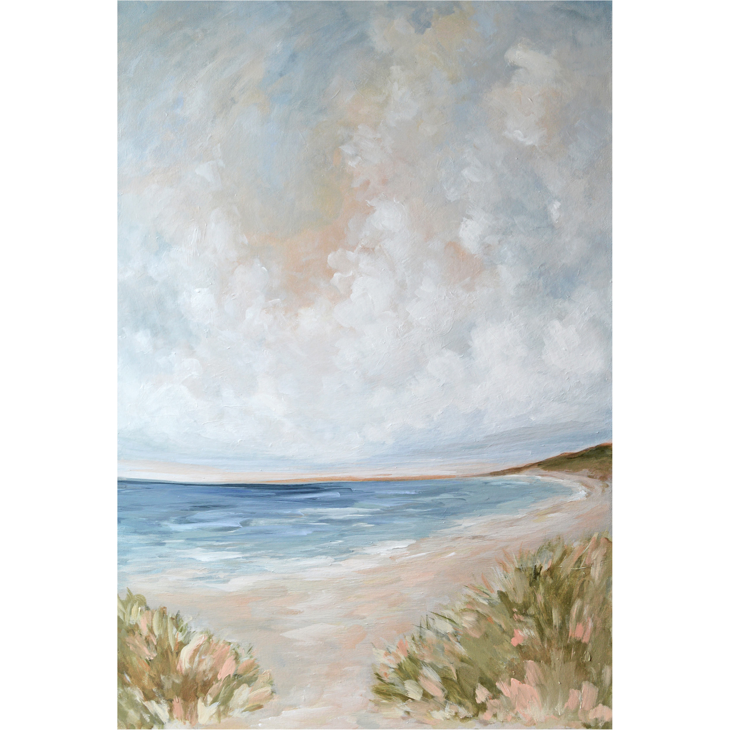 Shoreline Whispers 24"x36" on Canvas