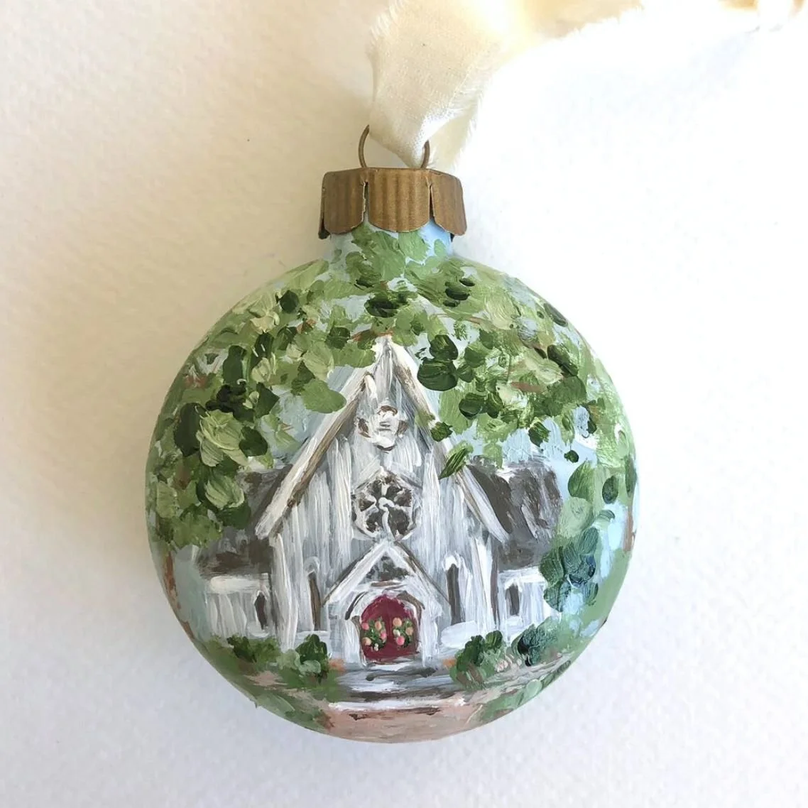 Custom Wedding Ornament