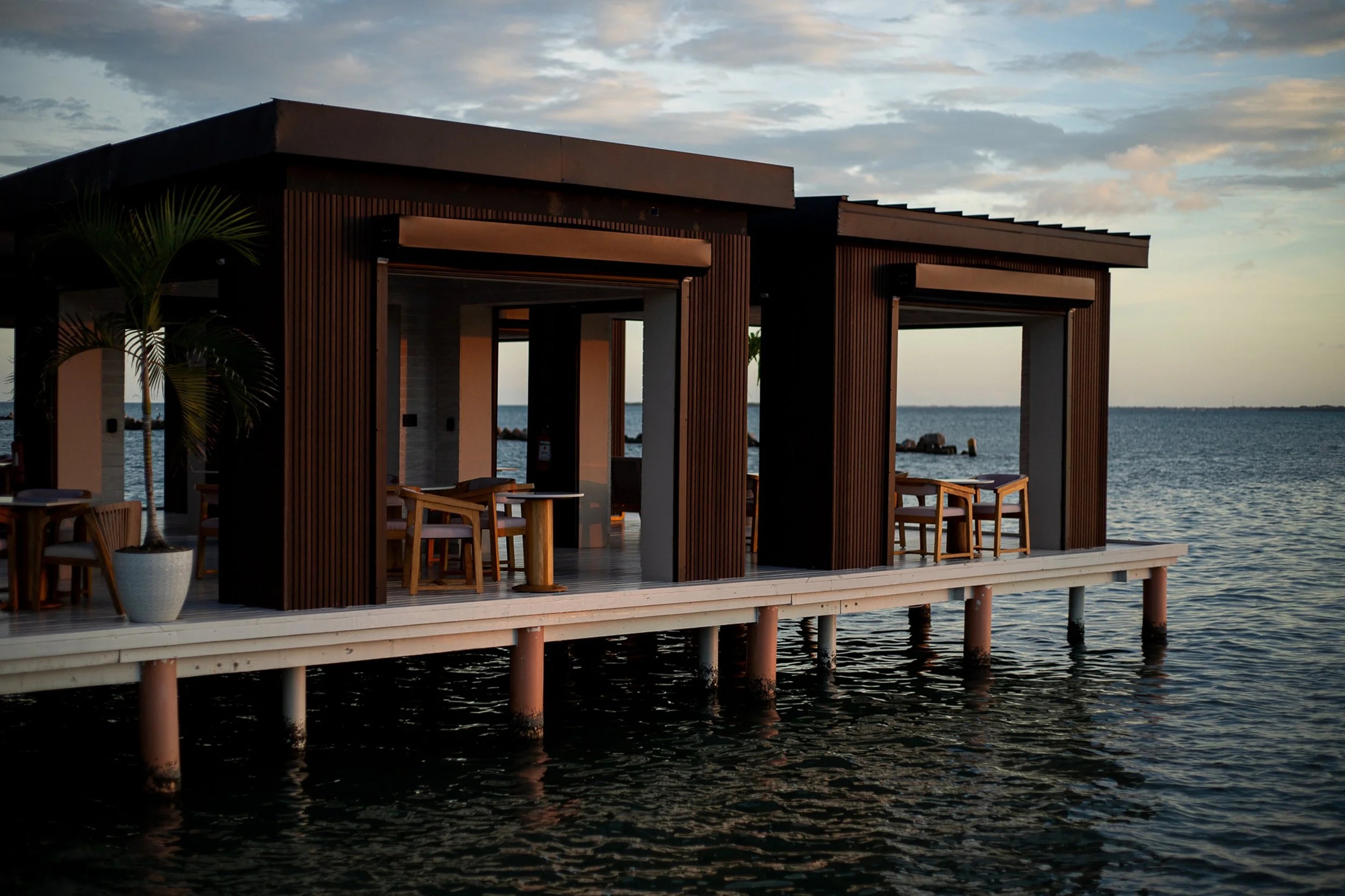 waterfront dining cabanas at the pier.jpg