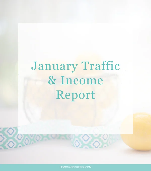 January Traffic + Income Report