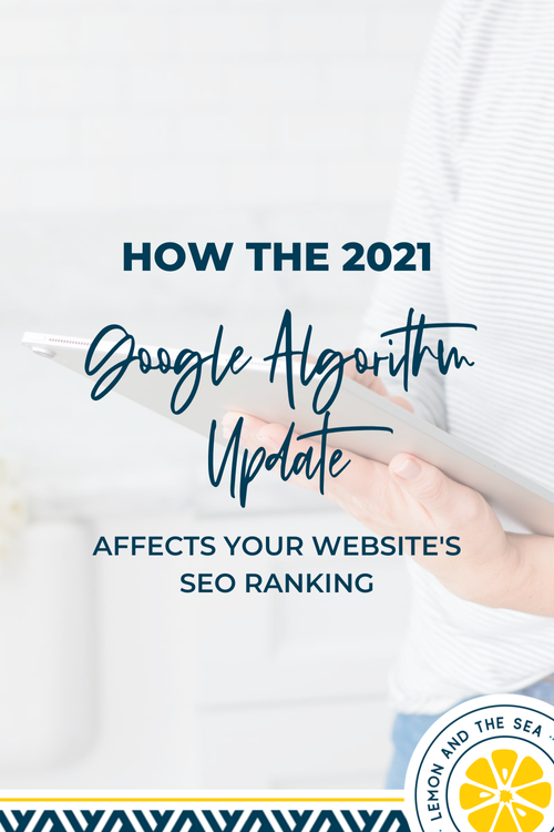 How The 2021 Google Algorithm Update Affects Your Website S Seo Rank Lemon And The Sea