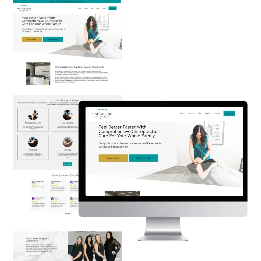 Custom Chiropractic Website Design for a Multi-Location Practice