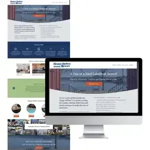 How This Local Lakefront Resort Improved SEO with an Elegant Website