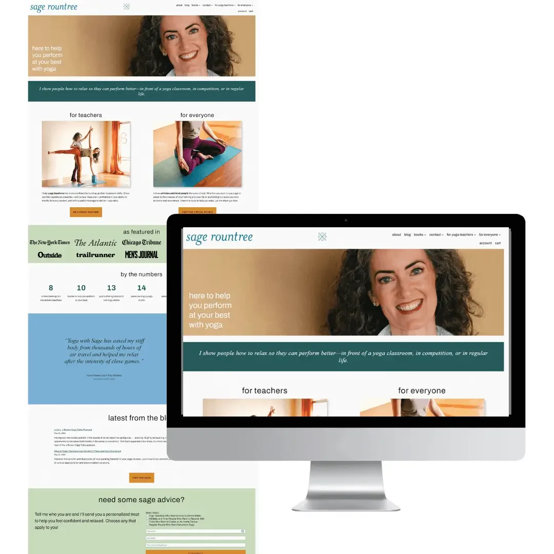 How a Website Refresh Helped a Yoga Teacher Improve SEO and Accessibility