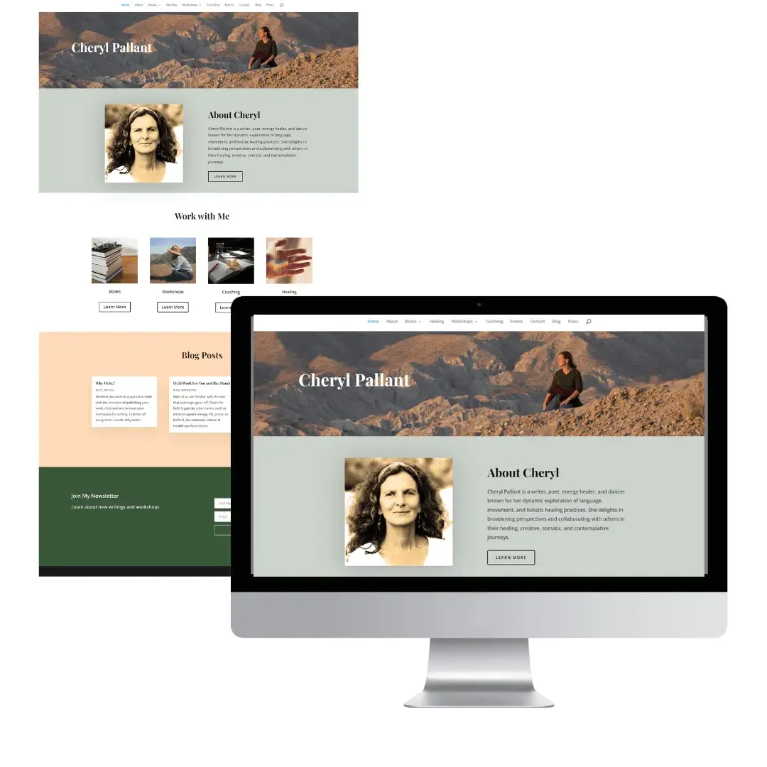 Improving User Experience on a Healer’s Website with an Accessible Design