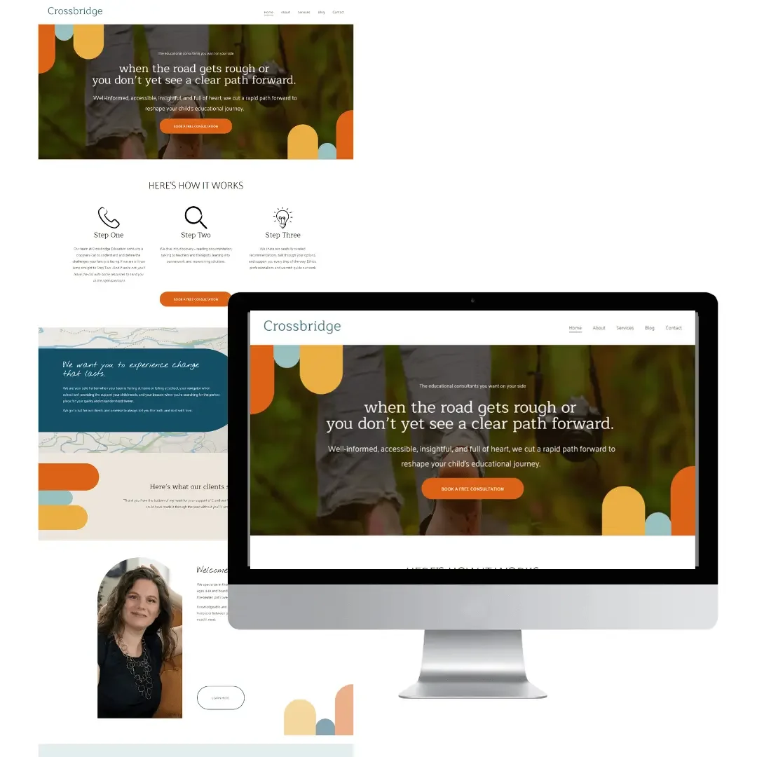 This Education Consultant’s Website Redesign Built Trust With Dream Clients