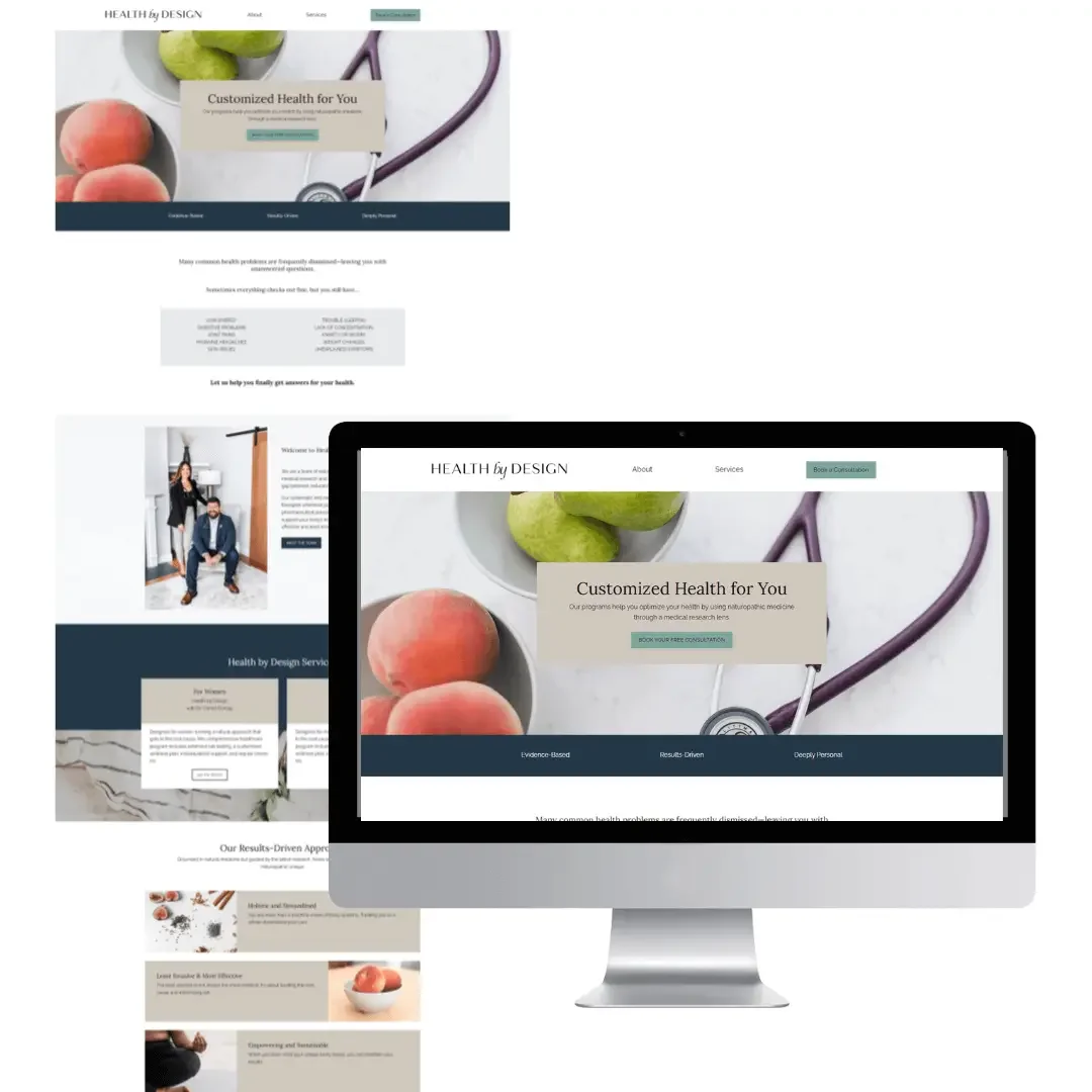 How a Custom Kajabi Website Generated More Leads for this Naturopathic Practice