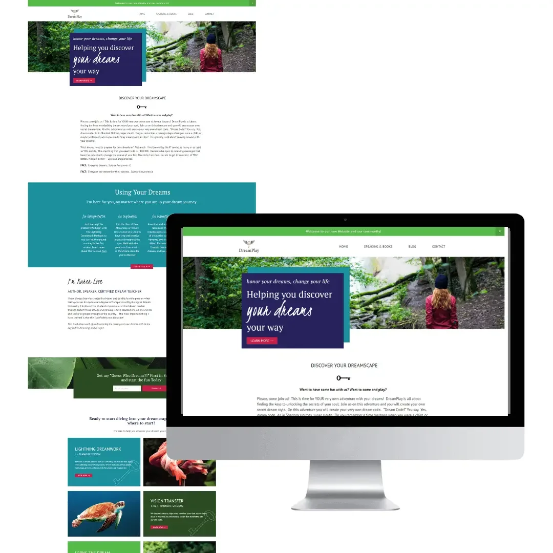 This Author and Speaker Got a Website That Supports Her Unique Work