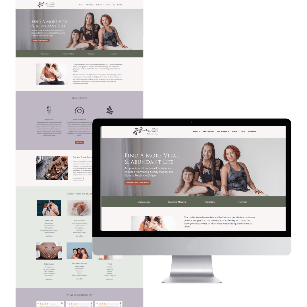 Functional Medicine Website Design for a Growing Practice