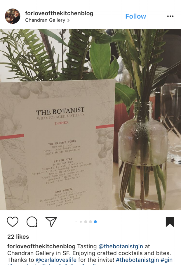 The Botanist Gin #BetheBotanist