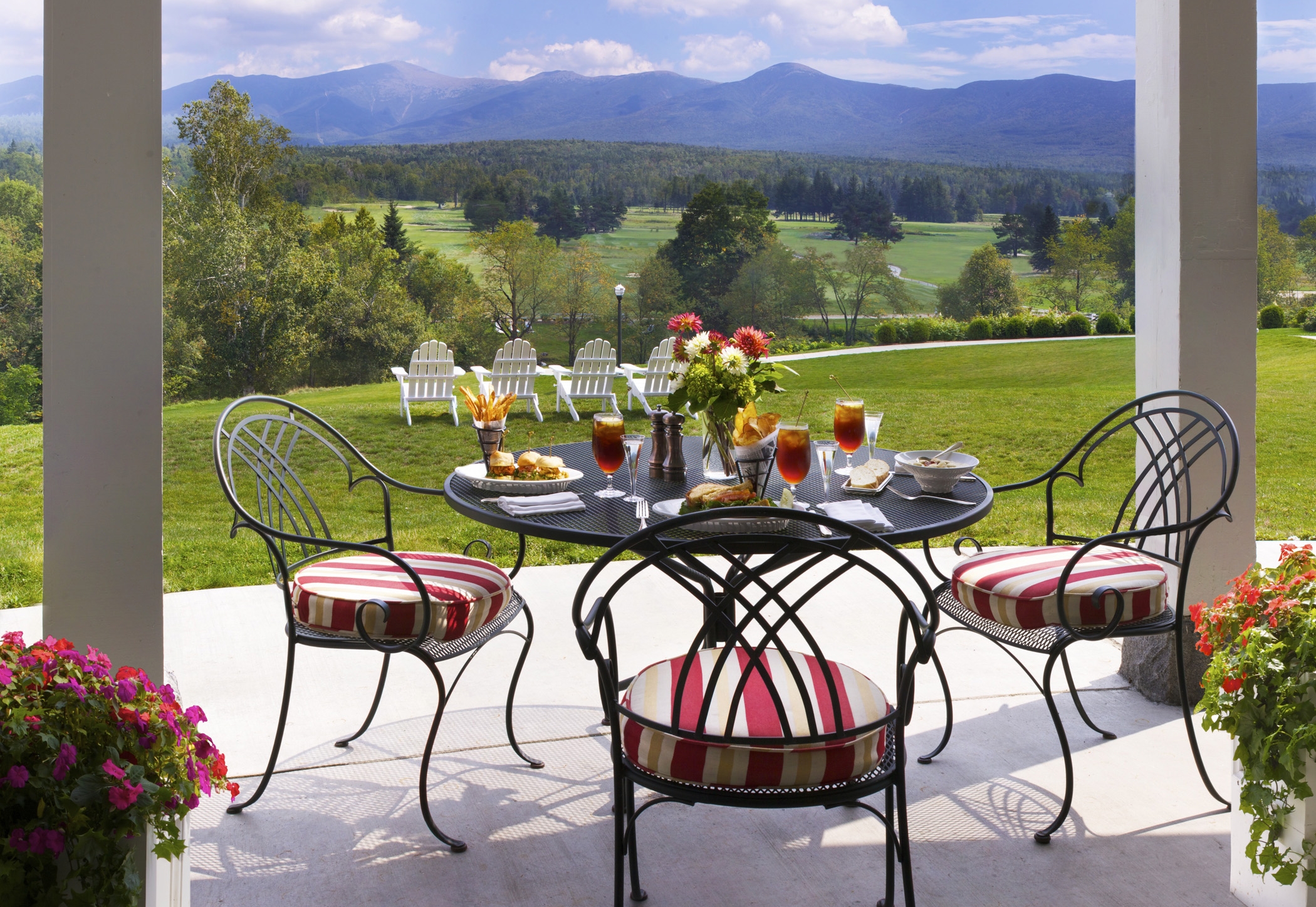 Back Porch of the Mt. Washington Hotel