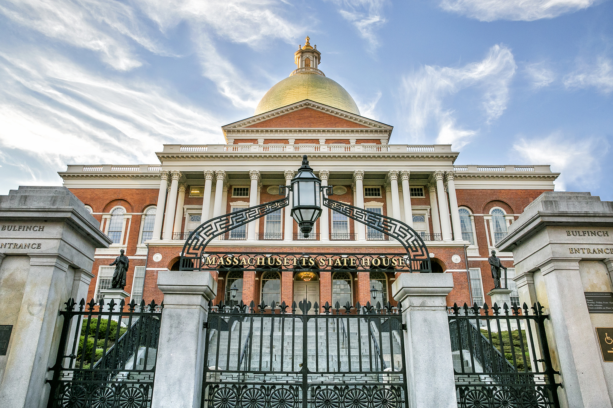 The Capitol Building in Boston