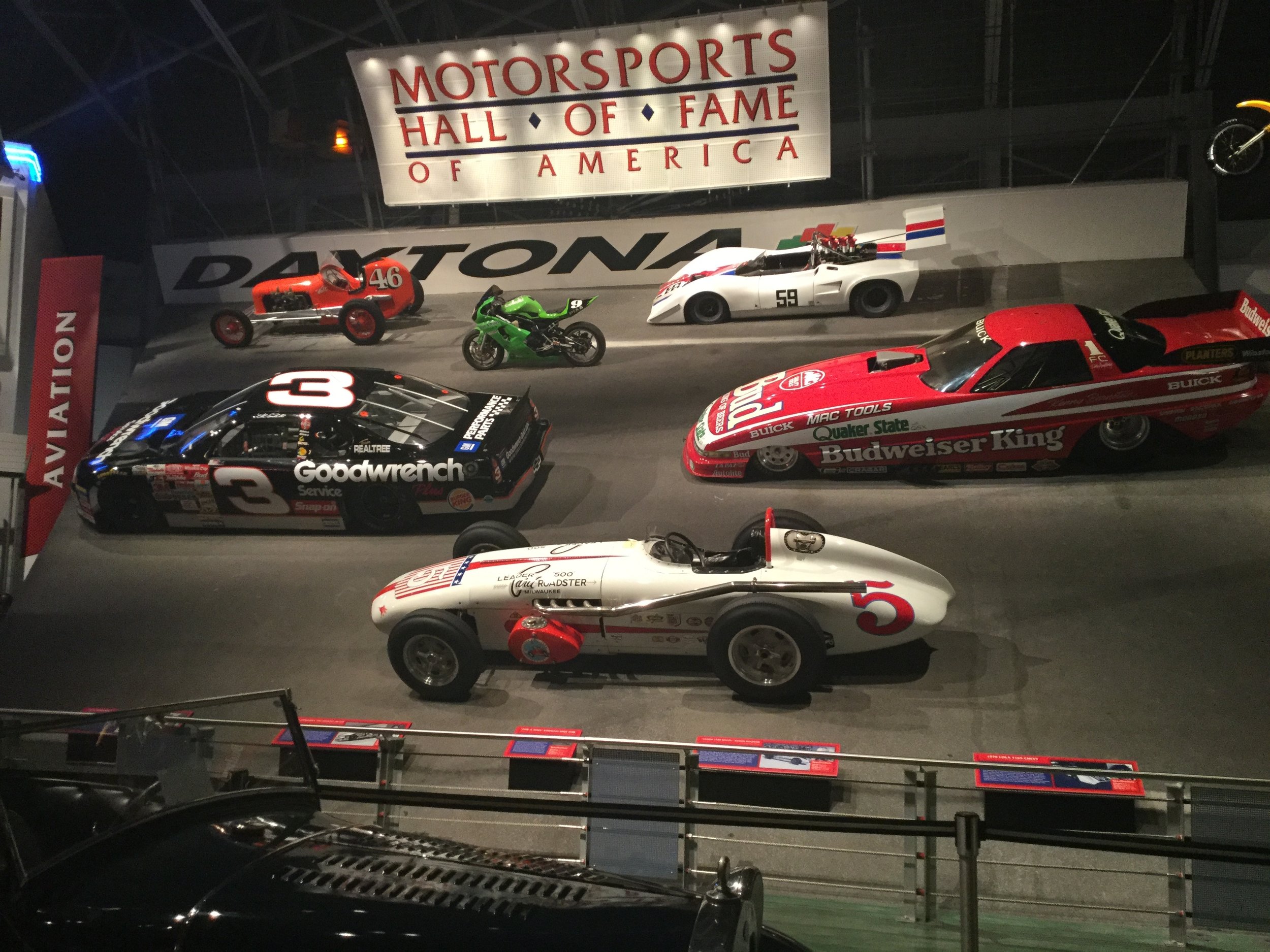  Exhibit at the Motor Sports Hall of Fame of America 