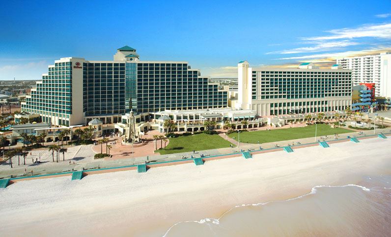 Exterior View of the Hilton Daytona Beach