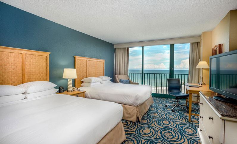 Room at the Daytona Beach Hilton