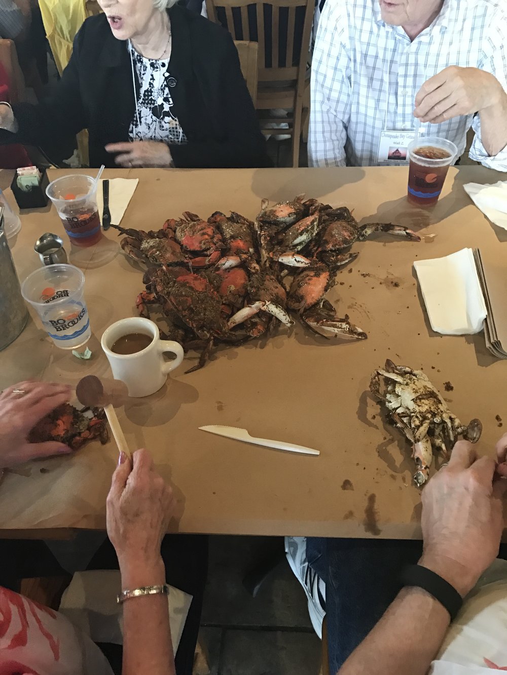 Crab Feast at Bo Brooks Restaurant