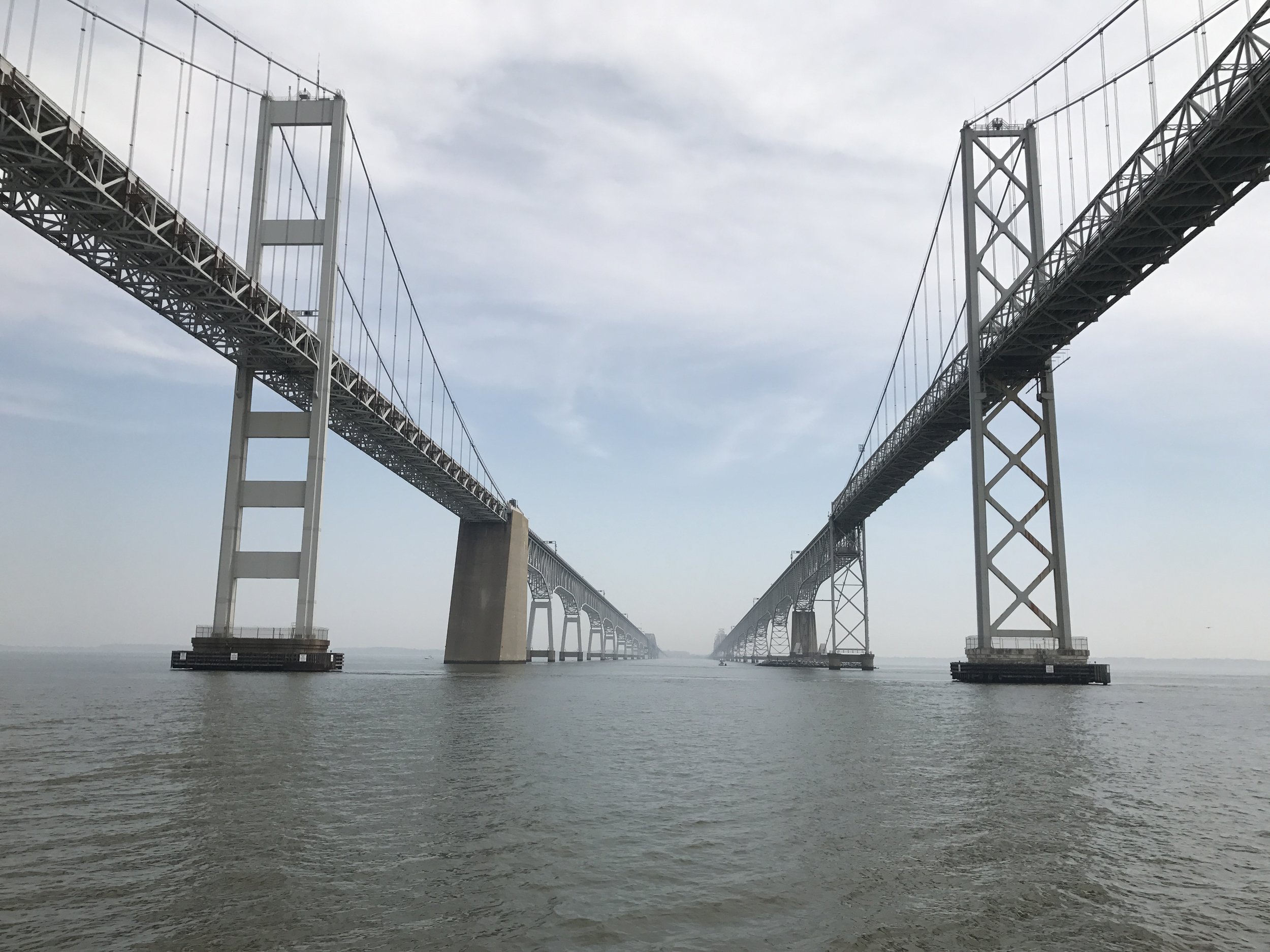 View of the Chesapeake Bay Bridge