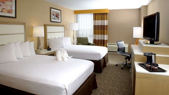 Room at the DoubleTree Virginia Beach