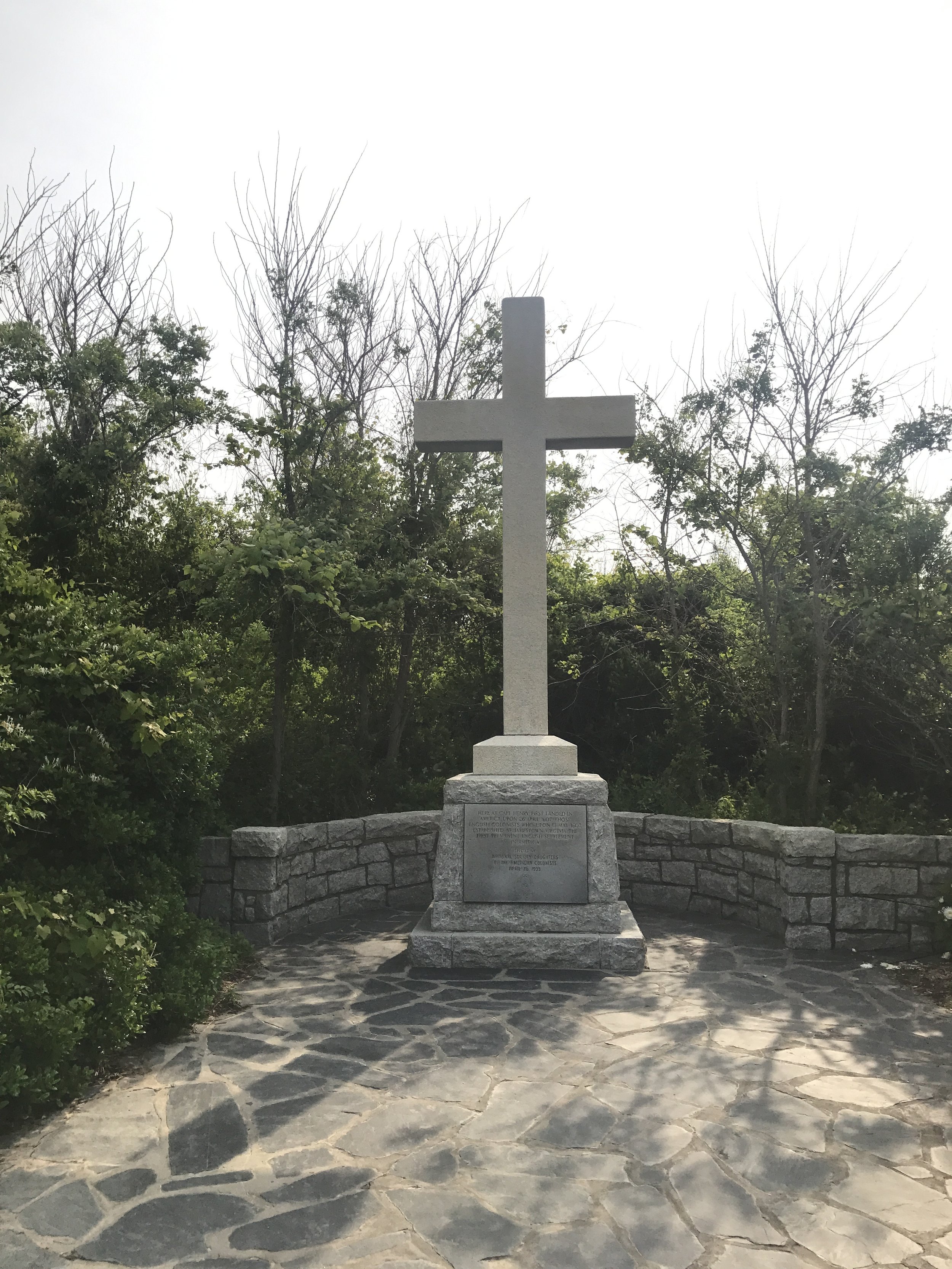 Cross Memorial at First Landing Point