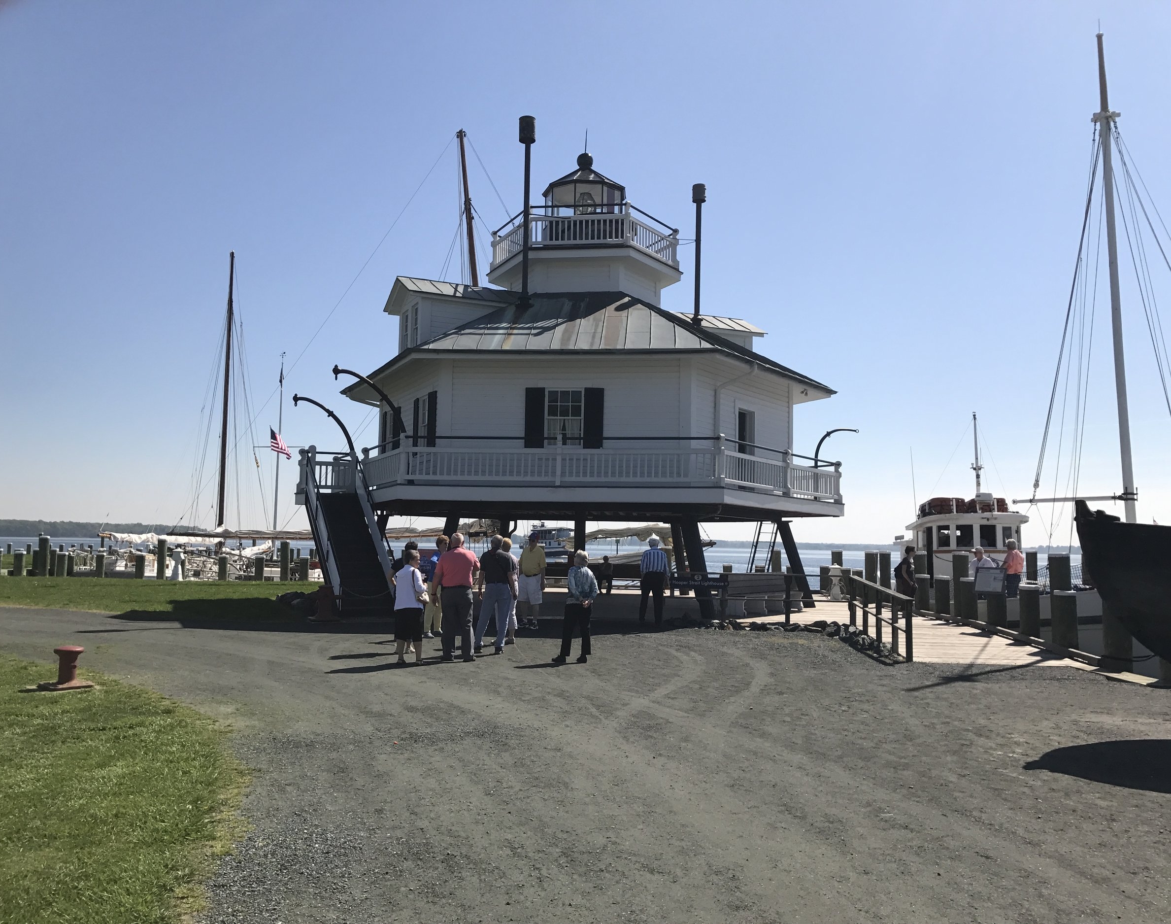 Restored Lighthouse at the Chesapeake Bay Maritime Museum