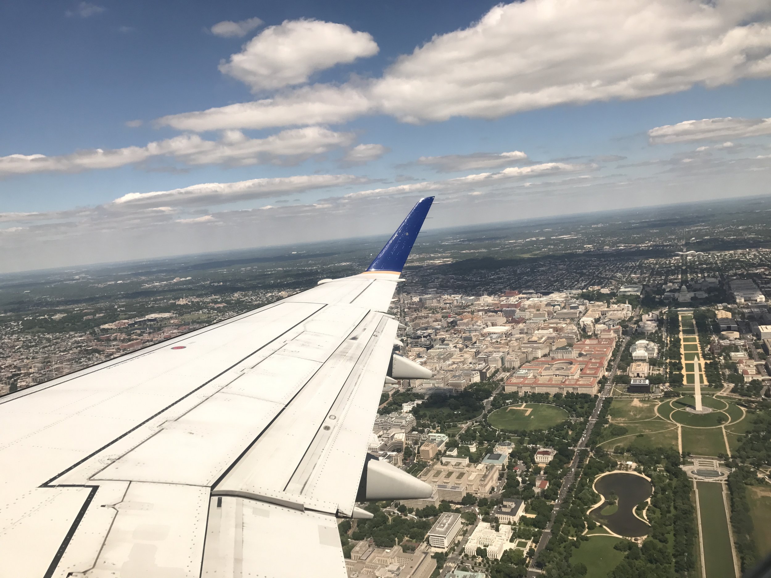 Take-Off from Washington DC