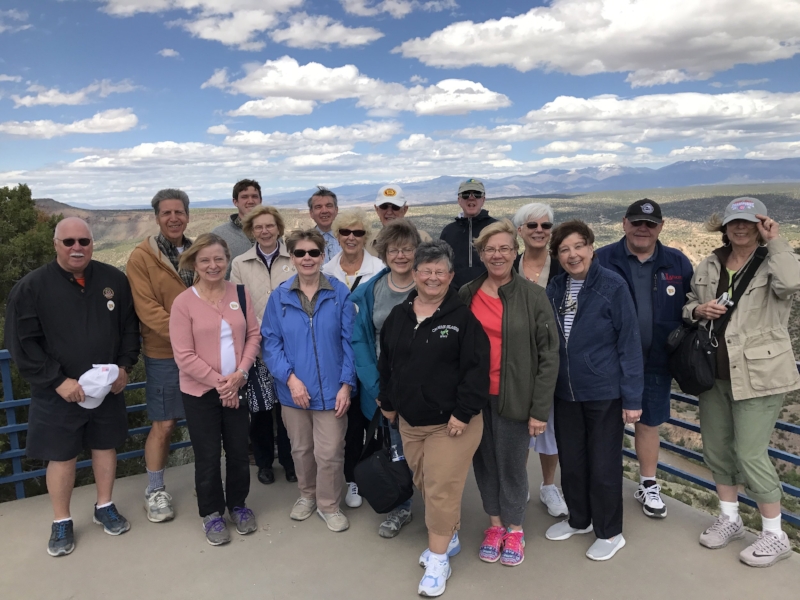 Group Photo Taken at White Rock Peak Overlook