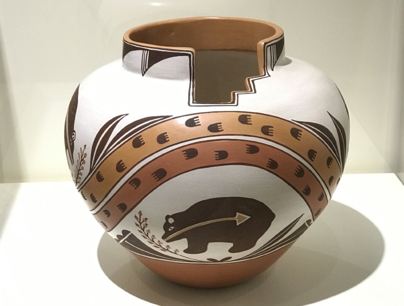 Pottery Exhibit at the Indian Pueblo Cultural Center