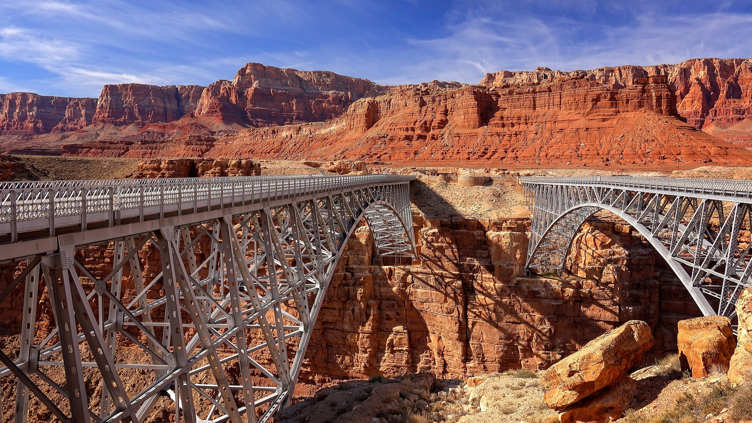 The Navajo Bridge 
